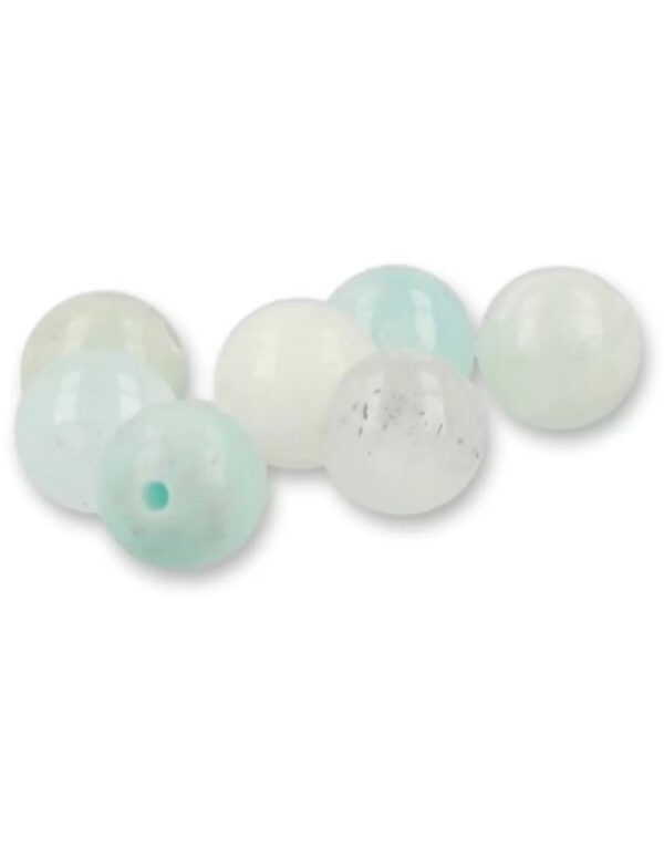 Hemimorfiet kralen 8 mm - 7 st.