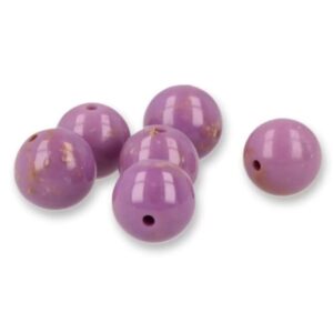 Fosfosideriet kralen 8 mm - 6 st.