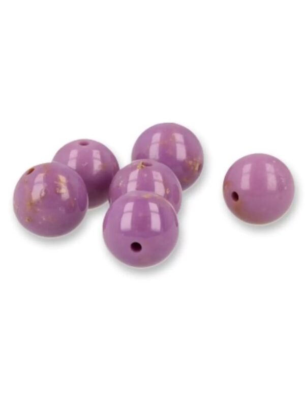 Fosfosideriet kralen 8 mm - 6 st.