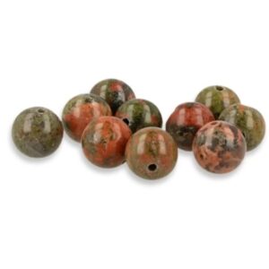 Unakiet kralen 8 mm - 10 st.