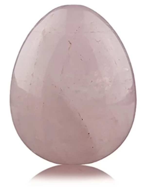 Yoni ei Roze kwarts 47-48 mm B-keus