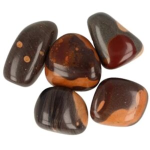 Jaspis gila 50 gr. trommelstenen (mt3)