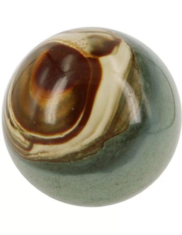 Jaspis polychroom edelsteen bol 7,5 cm