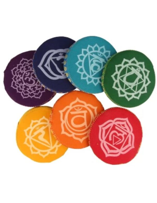 Klankschaal kussenset chakra 9,5 cm - Image 2