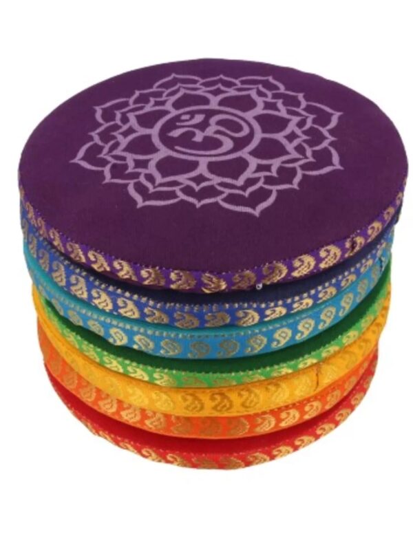 Klankschaal kussenset chakra 14,5 cm