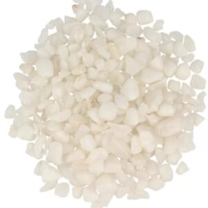 Sneeuwkwarts 100 gr. trommelstenen (mt1)