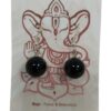 Onyx oorbellen bol 14 mm - Love Gems