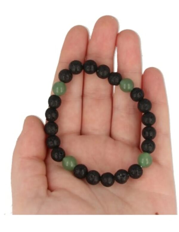 Aventurijn groen windroos armband - Image 3