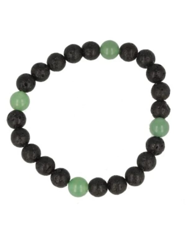 Aventurijn groen windroos armband - Image 6