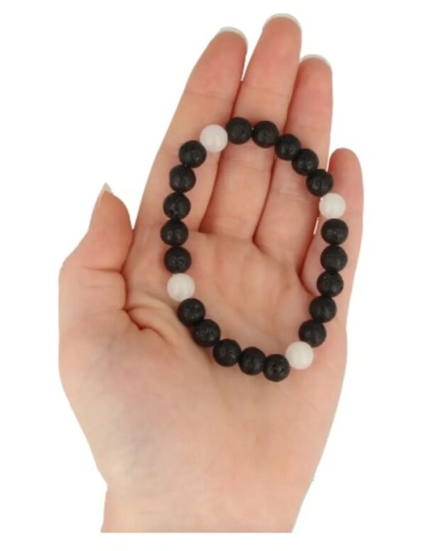 Windroos armband Jade wit - Image 3