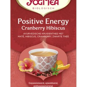 Yogi Tea Positive Energy Cranberry Hibiscus pakje