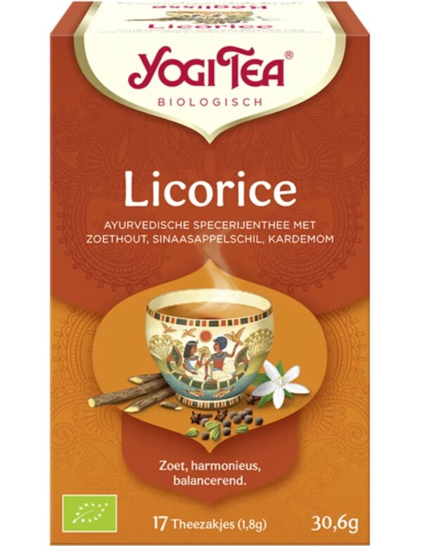 Yogi Tea Licorice Bio pakje