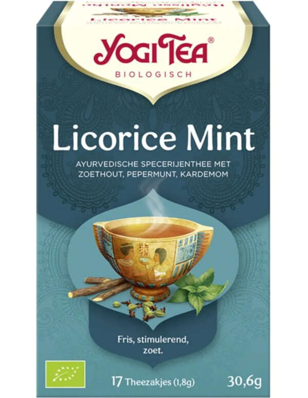 Yogi Tea Licorice Mint Bio pakje