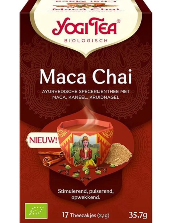 Yogi Tea Maca Chai pakje