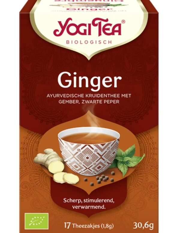 Yogi Tea Ginger Bio per pakje