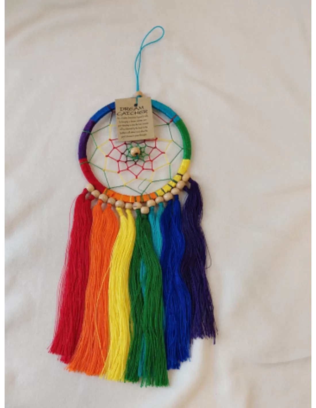 Dromenvanger Rainbow 11cm met lange kwastjes - Image 2