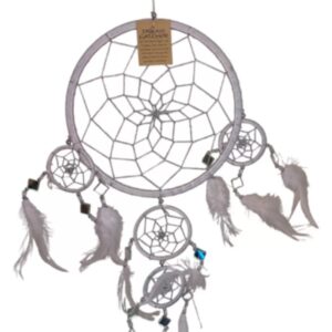 Dromenvanger - Spiegel - 22cm - wit