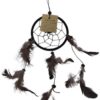 Dromenvanger - Alleen veren - 9cm - Zwart