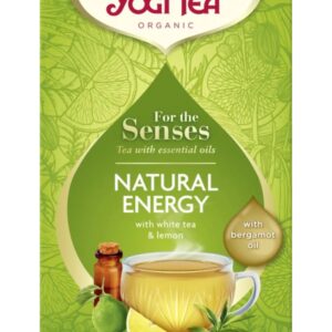 Yogi Tea for the senses natural energy - tray: 6 stuks