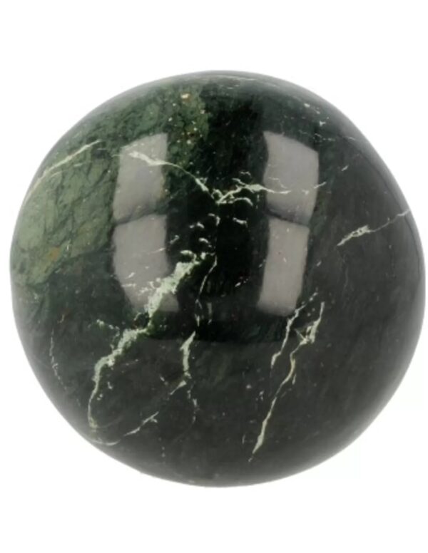 Jade donker edelsteen bol 10,5 cm