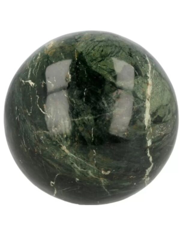 Jade donker edelsteen bol 10,5 cm - Image 3