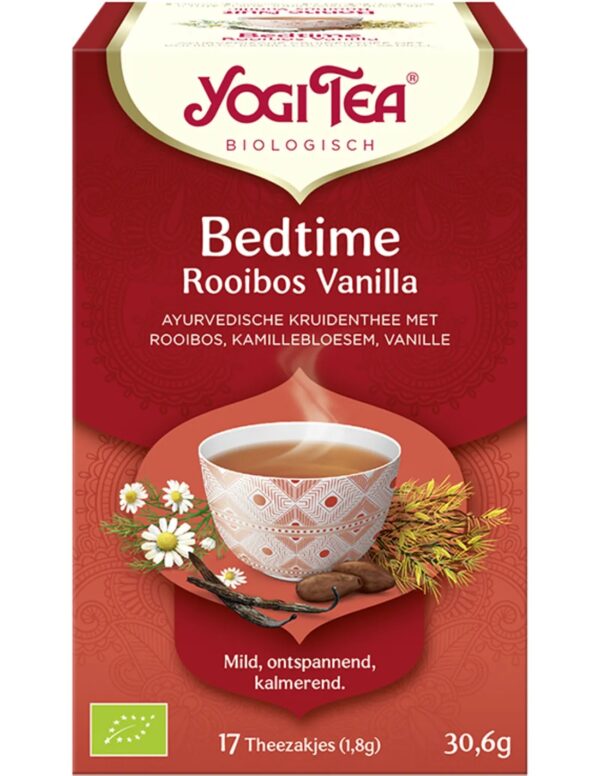 Yogi Tea Bedtime Rooibos Vanilla - tray: 6 stuks - Image 2