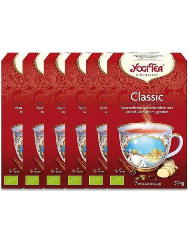Yogi Tea Classic - tray: 6 stuks