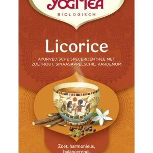 Yogi Tea Licorice Bio- tray: 6 stuks