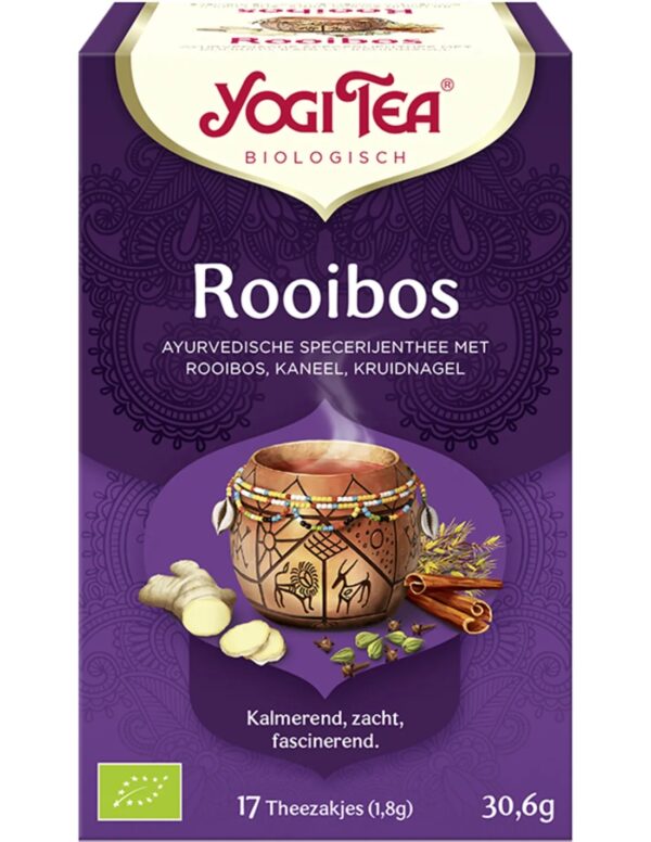 Yogi Tea Rooibos - tray: 6 stuks - Image 2