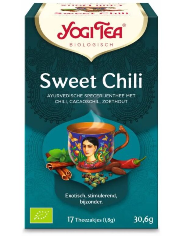 Yogi Tea Sweet Chili - tray: 6 stuks - Image 2