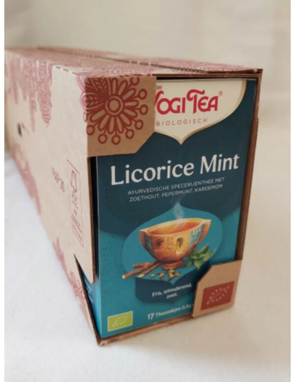 Yogi Tea Licorice Mint - tray: 6 stuks - Image 3