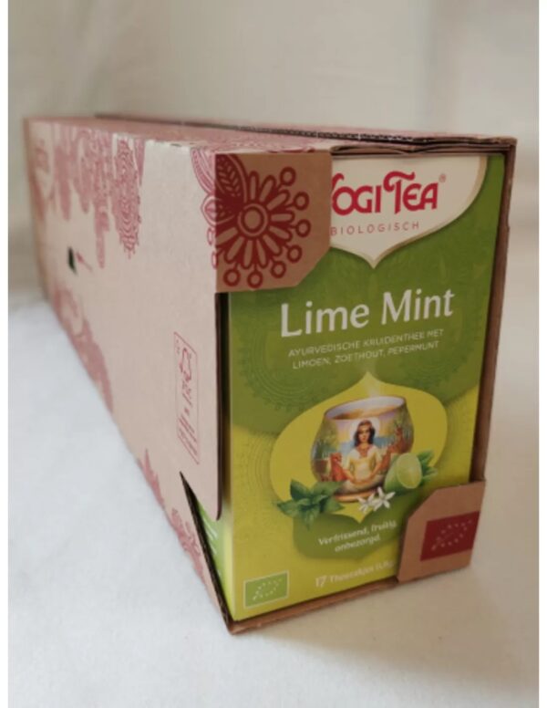 Yogi Tea Lime Mint - tray: 6 stuks - Image 3