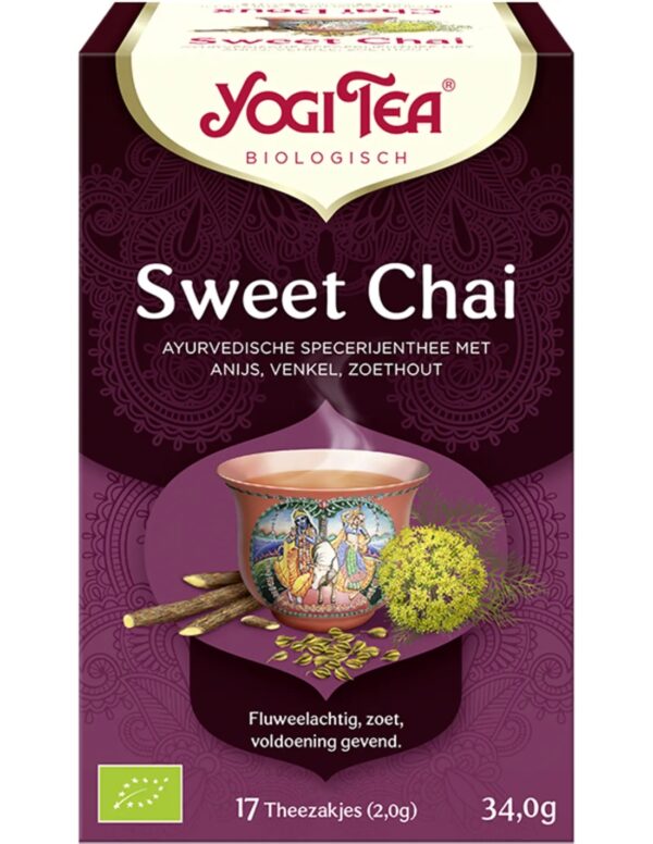 Yogi Tea Sweet Chai - tray: 6 stuks - Image 2
