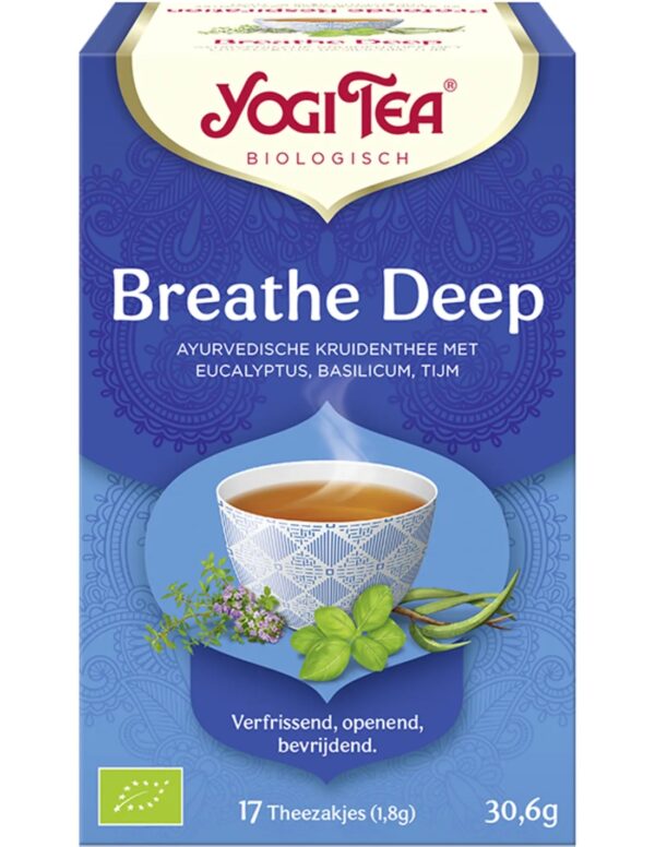 Yogi Tea Breathe Deep - tray: 6 stuks - Image 2