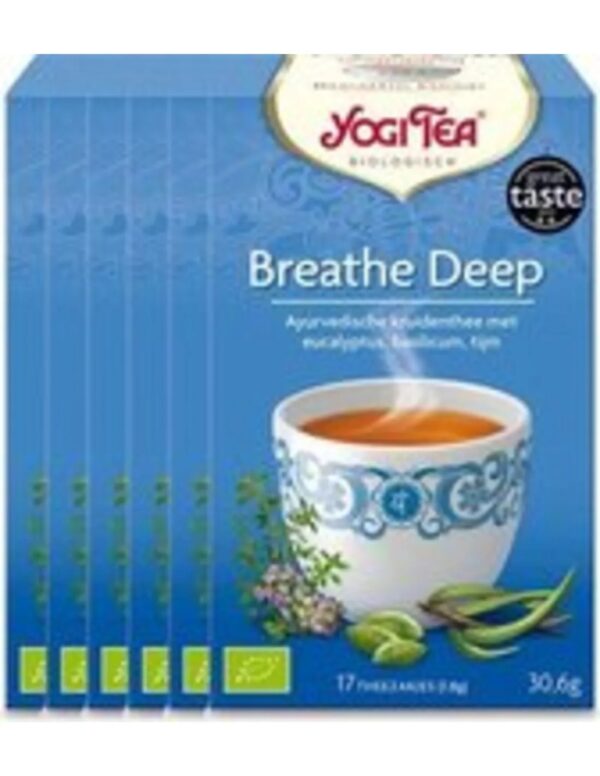 Yogi Tea Breathe Deep - tray: 6 stuks - Image 3