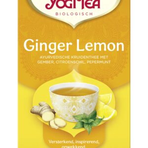 Yogi Tea Ginger Lemon - tray: 6 stuks