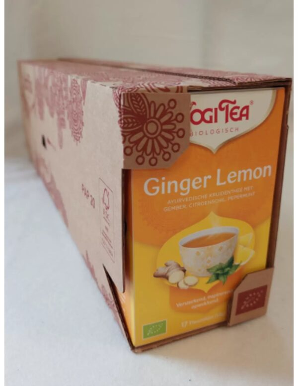Yogi Tea Ginger Lemon - tray: 6 stuks - Image 3