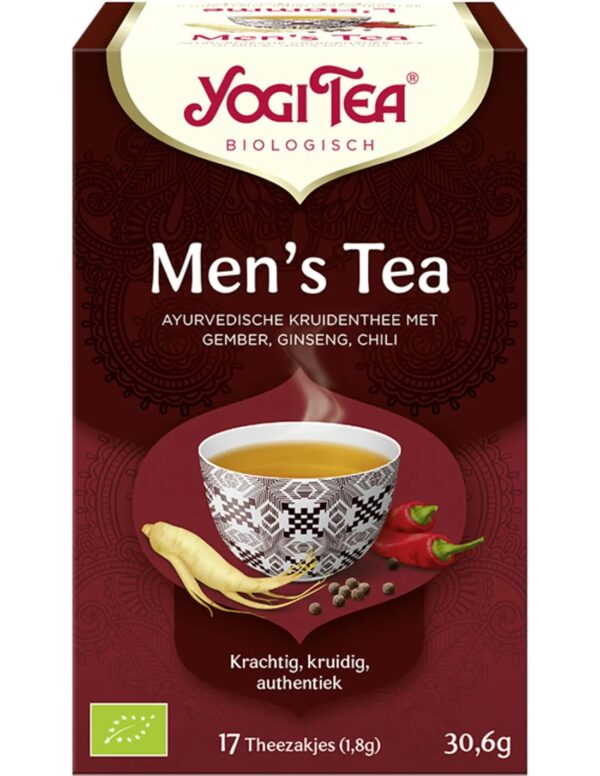 Yogi Tea Men's Tea - tray: 6 stuks