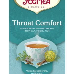 Yogi Tea Throat Comfort - tray: 6 stuks