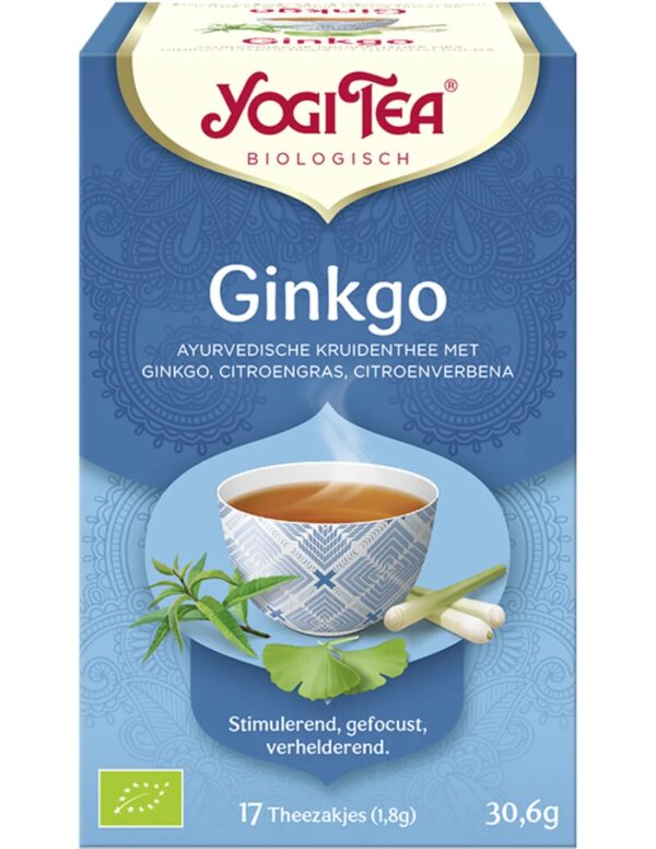 Yogi Tea Ginkgo - tray: 6 stuks - Image 2