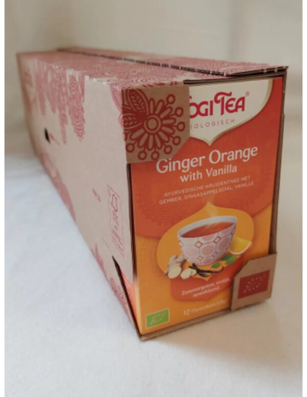 Yogi Tea Ginger Orange with Vanilla - tray: 6 stuks - Image 3
