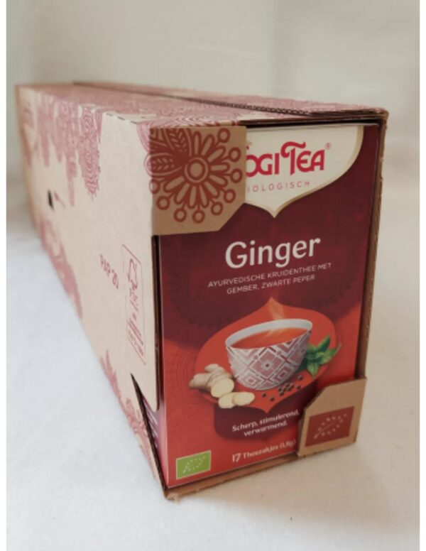 Yogi Tea Ginger - tray: 6 stuks - Image 3