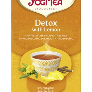 Yogi Tea Detox with Lemon - tray: 6 stuks