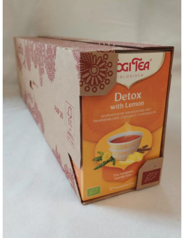 Yogi Tea Detox with Lemon - tray: 6 stuks - Image 3