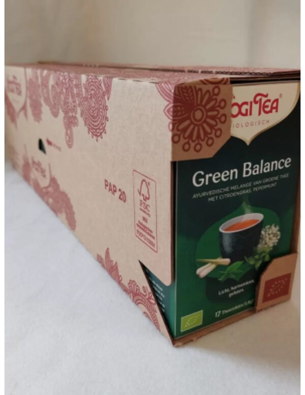 Yogi Tea Green Balance - tray: 6 stuks - Image 3