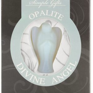 Opaliet engel 5 cm displayset 1 st. (synth)