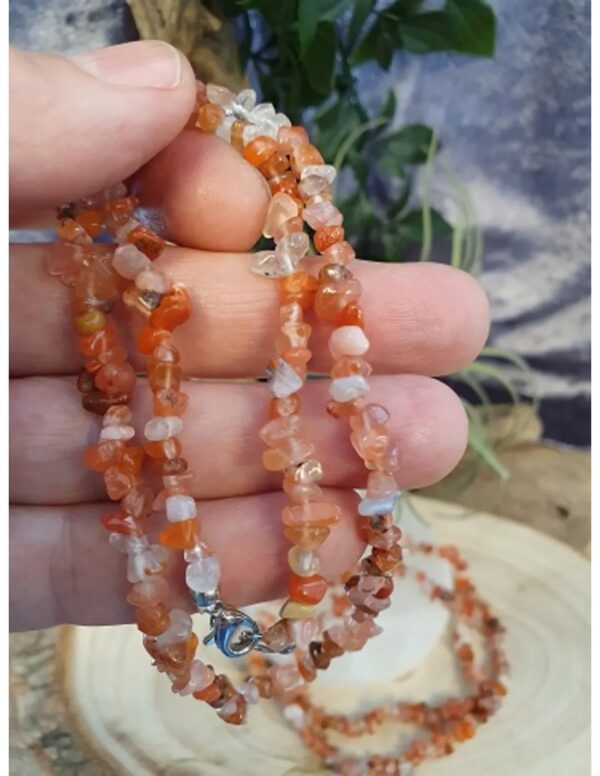 Carneool splitketting smal - Image 2