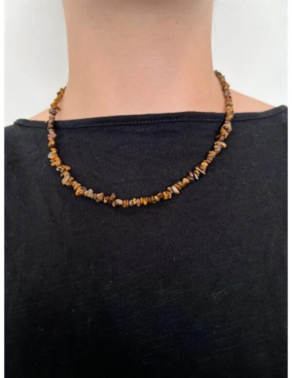 Tijgeroog splitketting smal - Image 4
