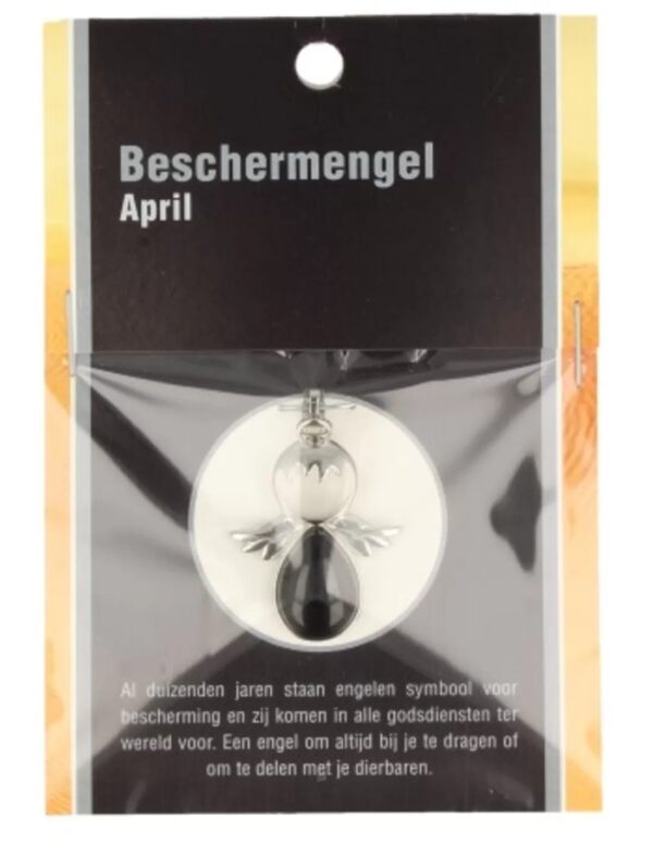 Beschermengel April op kaartje