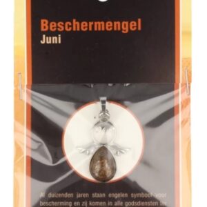 Beschermengel Juni op kaartje